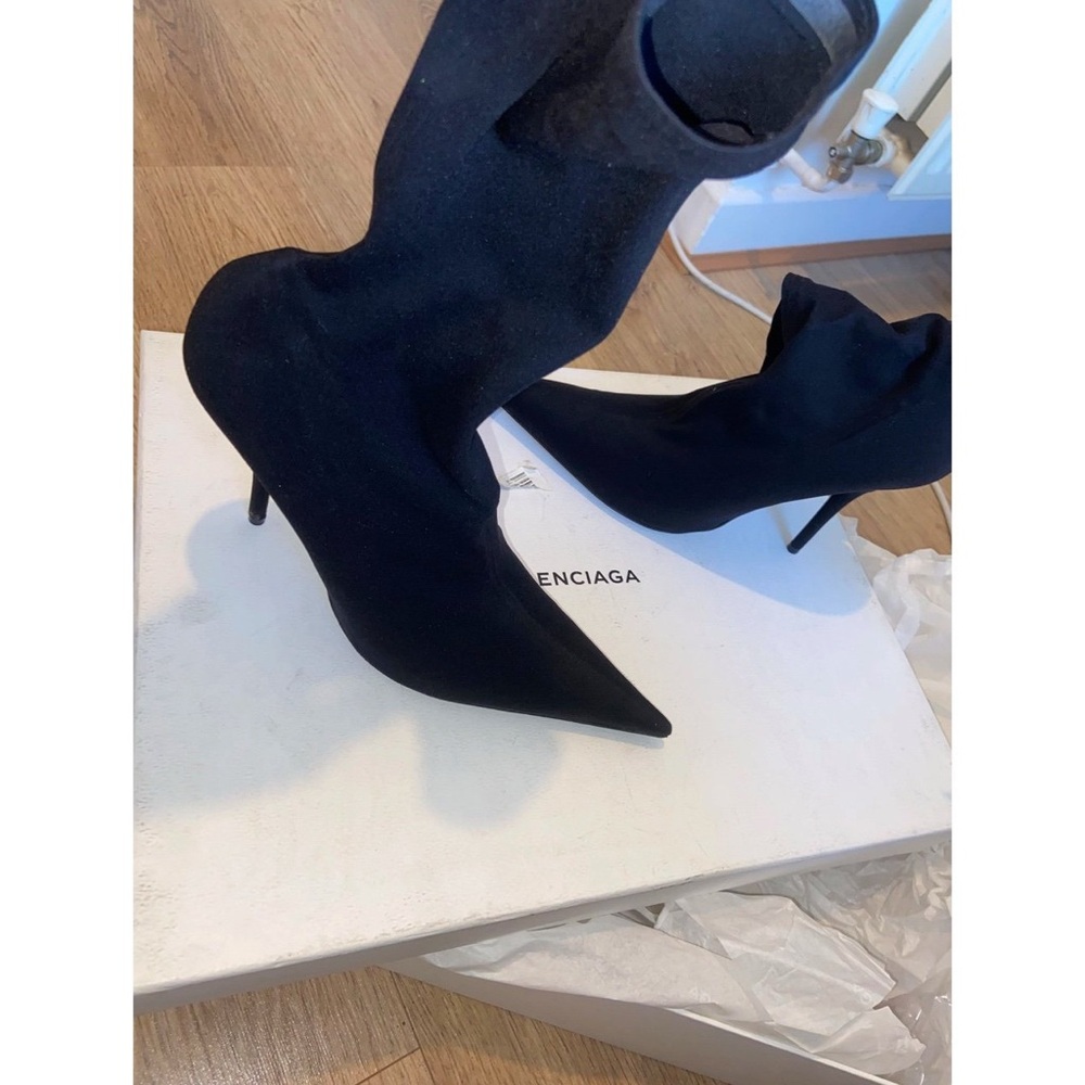 Balenciaga Knife cloth ankle boots - Picture 2 of 7